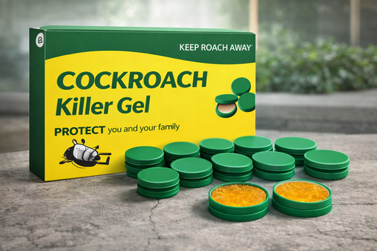 Cockroach Killer Gel (Pack of 2) – Fast Acting Roach Control for Kitchen, Bathroom & Home