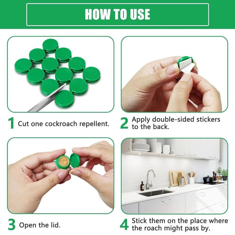 Cockroach Killer Gel (Pack of 2) – Fast Acting Roach Control for Kitchen, Bathroom & Home